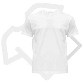 Biały t-shirt do nadruku