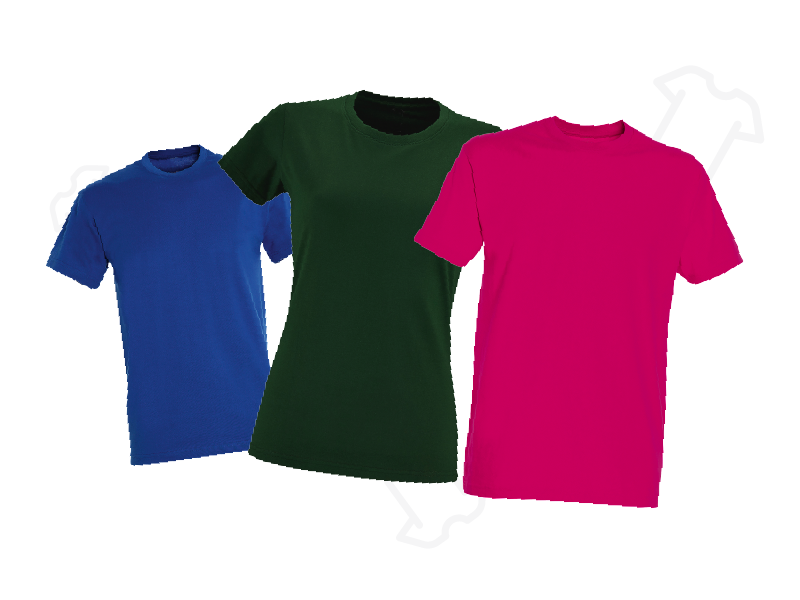 Bawełniane koszulki w różnych kolorach