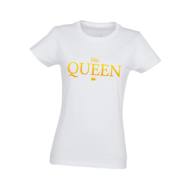 T-shirt damski z nadrukiem Queen
