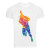 Techniczny t-shirt z nadrukiem do biegania