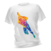 T-shirt techniczny z nadrukiem do biegania sprinter
